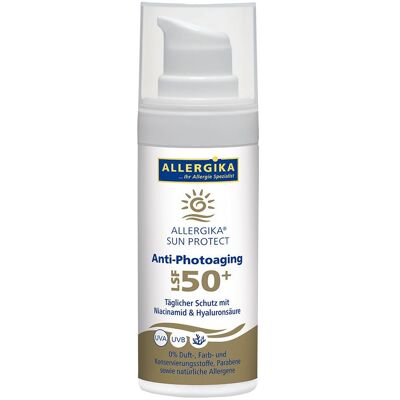 Allergika Sun Protect LSF 50+ Anti-Aging Creme - 50 ml Allergika Sun Protect LSF 50+ Anti-Aging Creme - 50 ml
