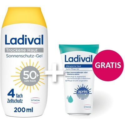Ladival Trockene Haut Sonnenschutz-Lotion LSF 50+ - Sonnenschutz-Lotion Ladival Trockene Haut Sonnenschutz-Lotion LSF 50+ - Sonnenschutz-Lotion