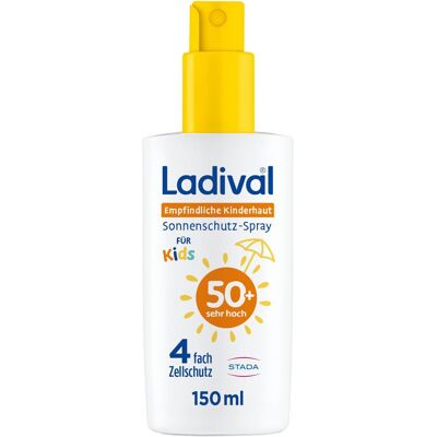 Ladival Sensible Kinderhaut Sonnenschutz-Spray SPF 50+ 150 ml Ladival Sensible Kinderhaut Sonnenschutz-Spray SPF 50+ 150 ml