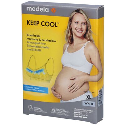 Medela Keep Cool BH XL weiß 1 St Bustier Medela Keep Cool BH XL weiß 1 St Bustier