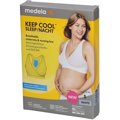 Medela Keep Cool Schlaf BH S weiß 1 St Bustier Medela Keep Cool Schlaf BH S weiß 1 St Bustier