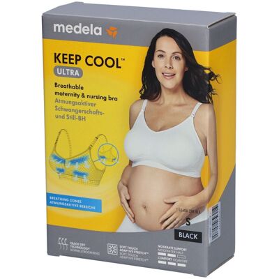 Medela Keep Cool Ultra BH S schwarz 1 St Bustier Medela Keep Cool Ultra BH S schwarz 1 St Bustier