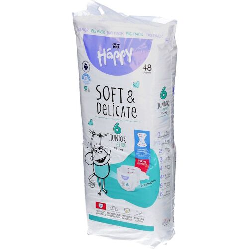 Bella baby Happy Windeln Gr.6 Junior extra 15+kgBP 48 St