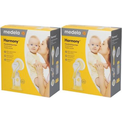 Medela Harmony Handmilchpumpe 2x 2x1 St Medela Harmony Handmilchpumpe 2x 2x1 St