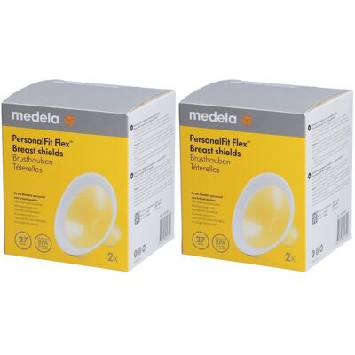 Medela PersonalFit Flex Brusthaube 27 mm 2 St. 2x 2x1 St Medela PersonalFit Flex Brusthaube 27 mm 2 St. 2x 2x1 St