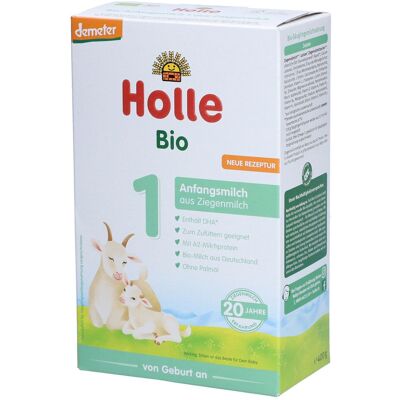 Holle Bio-Startmilch auf Ziegenmilchbasis 1 - Säuglingsnahrung Holle Bio-Startmilch auf Ziegenmilchbasis 1 - Säuglingsnahrung