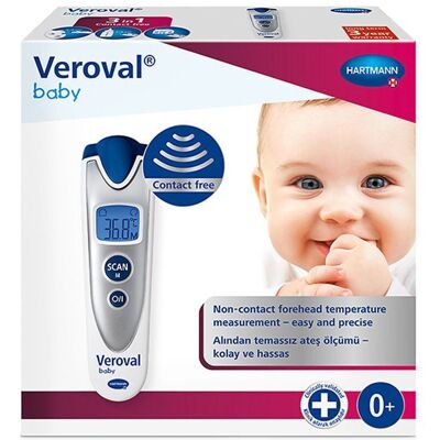 Veroval Baby Thermometer silber 1 St Veroval Baby Thermometer silber 1 St