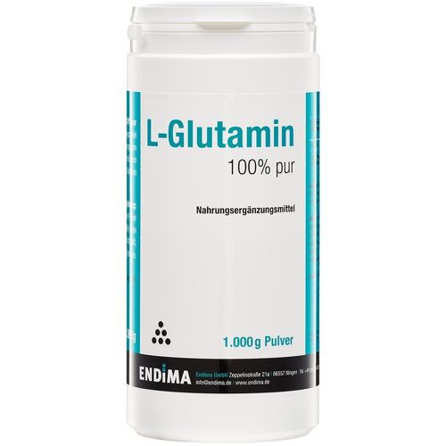 Endima L-Glutamin 100% Pur Pulver 1000 g