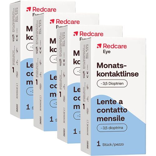 Redcare von Shop Apotheke Redcare Monatslinse -3,5 4-er Set 4x1 St Kontaktlinsen