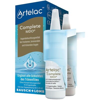 Dr. Gerhard Mann Artelac Complete Mdo Augentropfen - Trockene & Tränende Augen Dr. Gerhard Mann Artelac Complete Mdo Augentropfen - Trockene & Tränende Augen