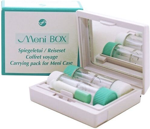 MENICON GmbH Meni Box Spiegeletui Reiseset 1 St Kombipackung MENICON GmbH Meni Box Spiegeletui Reiseset 1 St Kombipackung