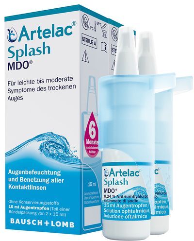 Artelac® Splash Mdo® 2X15 ml Augentropfen