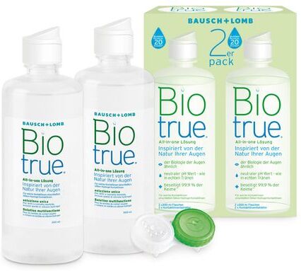 Biotrue™ All-in-one Pflegemittel Multipack 2X300 ml Lösung