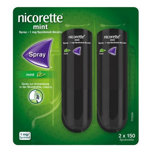 nicorette® Mint Spray - 5 € Rabatt* sichern 2 St Spray