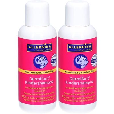 ALLERGIKA 2x Dermifant® Kindershampoo 2x200 ml Shampoo ALLERGIKA 2x Dermifant® Kindershampoo 2x200 ml Shampoo