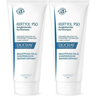 Ducray Kertyol PSO Kur-Shampoo x2 2x200 ml Shampoo Ducray Kertyol PSO Kur-Shampoo x2 2x200 ml Shampoo