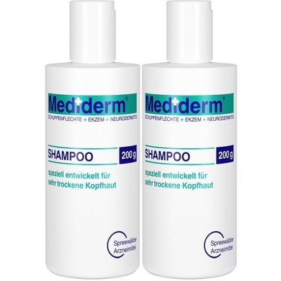 Mediderm Shampoo sehr trockene Kopfhaut 2x 2x200 g Mediderm Shampoo sehr trockene Kopfhaut 2x 2x200 g