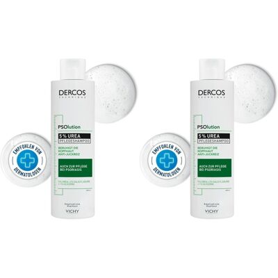 Vichy Dercos Anti-Schuppen Shampoo Psoriasis 2x 2x200 ml Vichy Dercos Anti-Schuppen Shampoo Psoriasis 2x 2x200 ml