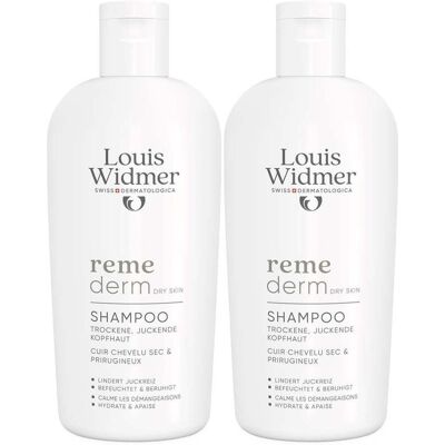 Louis Widmer Widmer Remederm dry Skin Shampoo o.P. 2x 2x150 ml Louis Widmer Widmer Remederm dry Skin Shampoo o.P. 2x 2x150 ml