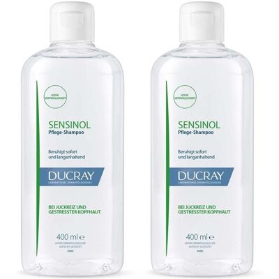 Ducray Sensinol Pflege-Shampoo bei Juckreiz x2 2x400 ml Shampoo Ducray Sensinol Pflege-Shampoo bei Juckreiz x2 2x400 ml Shampoo