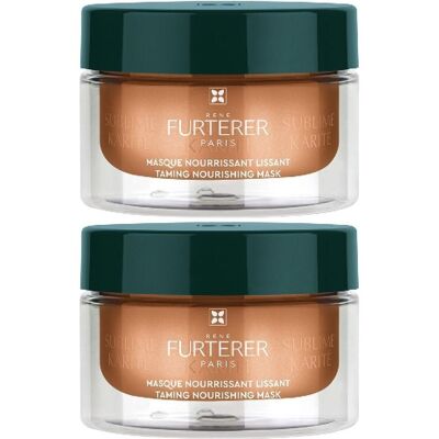 RENE FURTERER Furterer Sublime Karite nährende glättende Maske x2 2x200 ml Haarspülung RENE FURTERER Furterer Sublime Karite nährende glättende Maske x2 2x200 ml Haarspülung