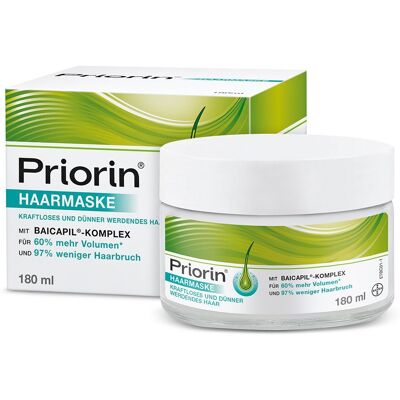Priorin - Haarmaske - 180 ml - für dünnes Haar - Haarmaske Priorin - Haarmaske - 180 ml - für dünnes Haar - Haarmaske