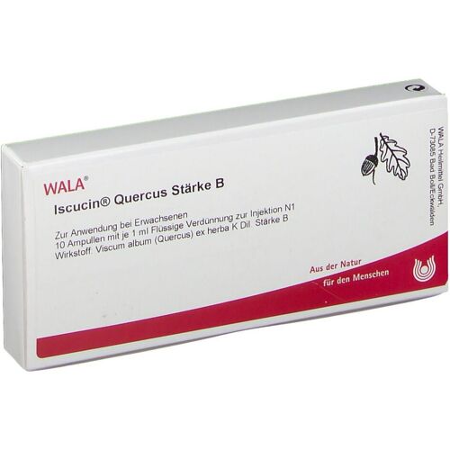 WALA Iscucin quercus Stärke B Ampullen 10x1 ml