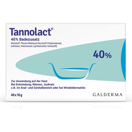 Tannolact Badezusatz 40x10 g Bad