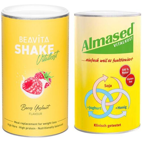 Abnehmset Beavita Himbeere-Joghurt + Almased 1 St Set