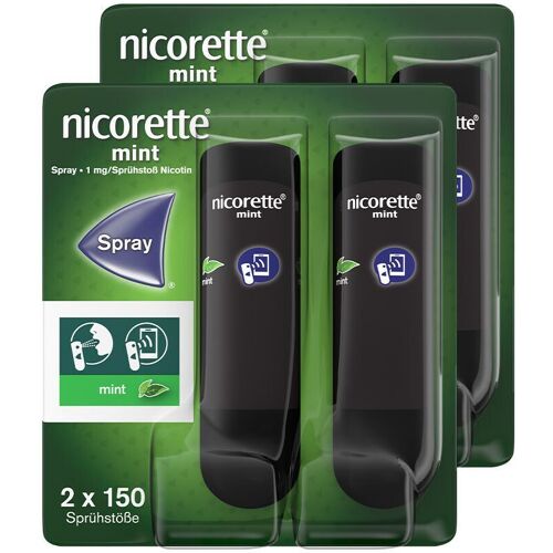 nicorette mint Spray mit Nikotin 2x 2 St 2x2