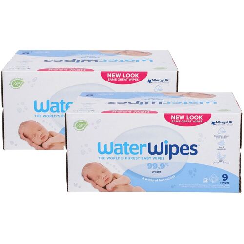 WaterWipes Vochtige Doekjes Bio 9x60st x2 2x540 St Tücher