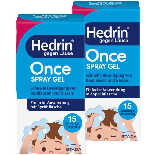 Hedrin Once Spray Gel Doppelpack 2x60 ml