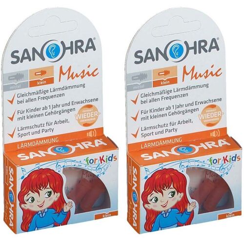 Sanohra Music F Kinder x2 2x2 St Ohrstöpsel