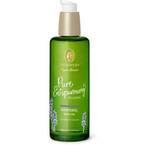 PRIMAVERA Pure Entspannung Körperöl 100 ml Öl
