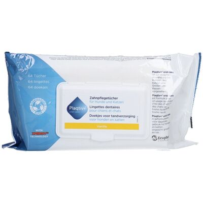 Plaqtiv+ Wipes VET 64 St Tücher Plaqtiv+ Wipes VET 64 St Tücher