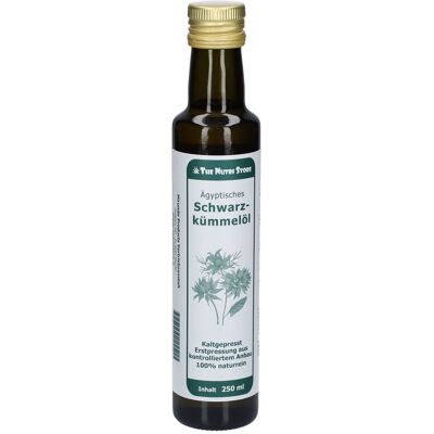 The Nutri Store Schwarzkümmelöl 100% ägyptisch kaltgepresst 250 ml Öl The Nutri Store Schwarzkümmelöl 100% ägyptisch kaltgepresst 250 ml Öl