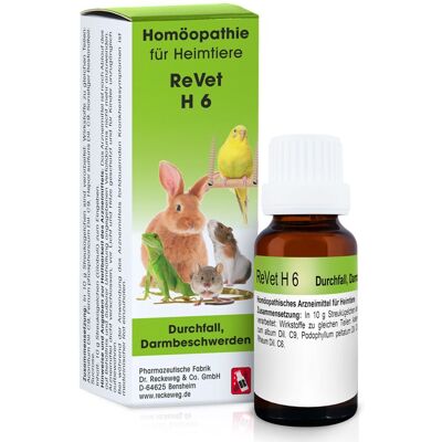 Dr. Reckeweg Revet H 6 Globuli f.Heimtiere 10 g Dr. Reckeweg Revet H 6 Globuli f.Heimtiere 10 g