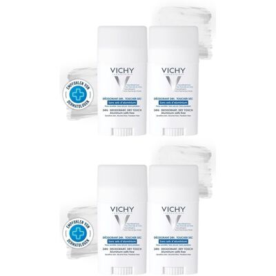 Vichy DEO Stick hautberuhigend 2x 2x2x40 ml Stifte Vichy DEO Stick hautberuhigend 2x 2x2x40 ml Stifte