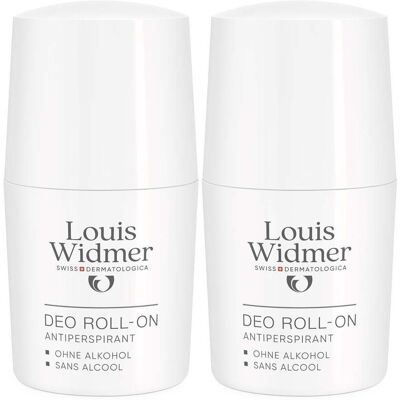 Louis Widmer Widmer DEO Roll-On Anti x2 2x50 ml Stifte Louis Widmer Widmer DEO Roll-On Anti x2 2x50 ml Stifte
