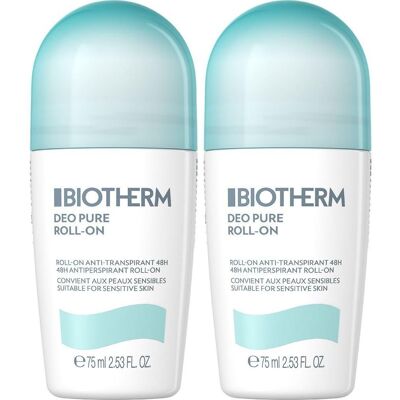 Biotherm Deo Pure Roll-on 2x 2x75 ml Stifte Biotherm Deo Pure Roll-on 2x 2x75 ml Stifte