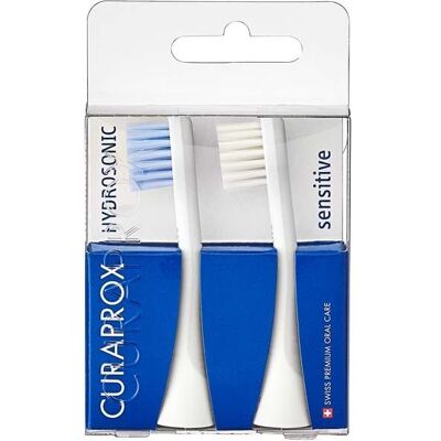 Curaprox Hydrosonic Pro Ersatzbürs sens Duo 1 St Zahnbürste Curaprox Hydrosonic Pro Ersatzbürs sens Duo 1 St Zahnbürste
