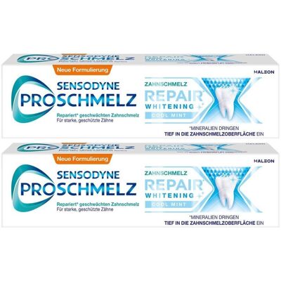 Sensodyne Proschmelz Repai x2 2x75 ml Zahnpasta Sensodyne Proschmelz Repai x2 2x75 ml Zahnpasta