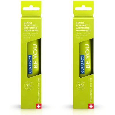 CURAPROx Beyou Apf+Al Grue x2 2x60 ml Zahnpasta CURAPROx Beyou Apf+Al Grue x2 2x60 ml Zahnpasta