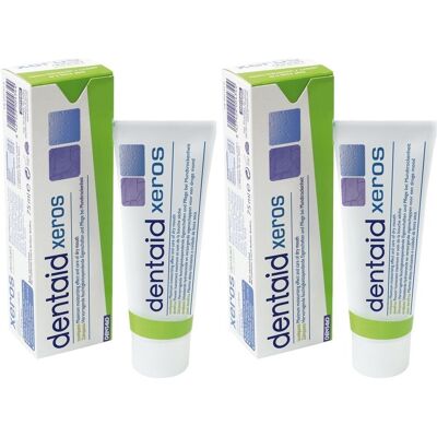 Dentaid xEROS Feucht Zahnp x2 2x75 ml Zahnpasta Dentaid xEROS Feucht Zahnp x2 2x75 ml Zahnpasta