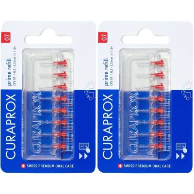 CURAPROx CPS 07 PRI Refill x2 2x8 St Zahnbürste CURAPROx CPS 07 PRI Refill x2 2x8 St Zahnbürste
