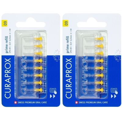 CURAPROx CPS 09 PRI Refill x2 2x8 St Zahnbürste CURAPROx CPS 09 PRI Refill x2 2x8 St Zahnbürste