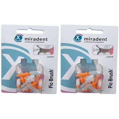 Miradent Picbeb Koni Ora12 x2 2x12 St Zahnbürste Miradent Picbeb Koni Ora12 x2 2x12 St Zahnbürste