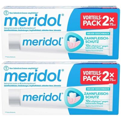 Meridol Zahnpasta Doppelpack x2 2x2x75 ml Meridol Zahnpasta Doppelpack x2 2x2x75 ml