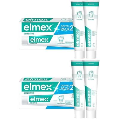 Elmex Sensitive Zahnpasta Doppelpack x2 2x2x75 ml Elmex Sensitive Zahnpasta Doppelpack x2 2x2x75 ml