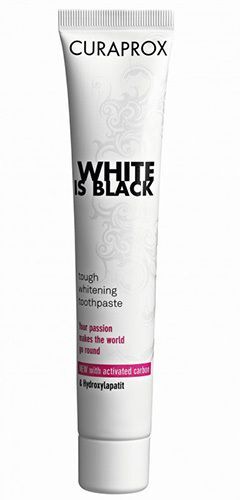 Curaprox® White is Black Kohlezahnpasta 90 ml Zahnpasta